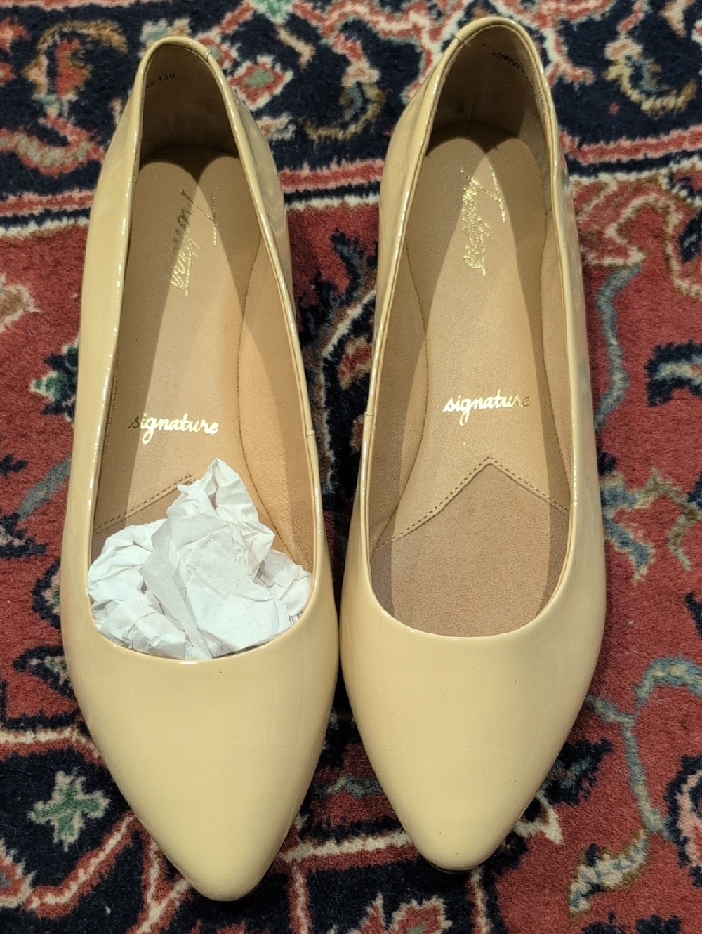Trotters Estee Flat In Beige